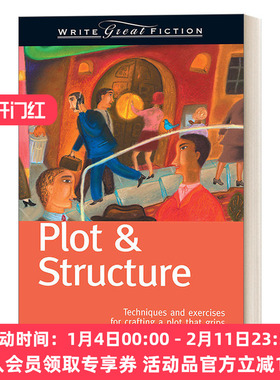 英文原版小说 Plot & Structure 这样写出好故事 玩转情节与结构 写出会咬人的好故事 James Scott Bell 英文版 进口英语原版书籍