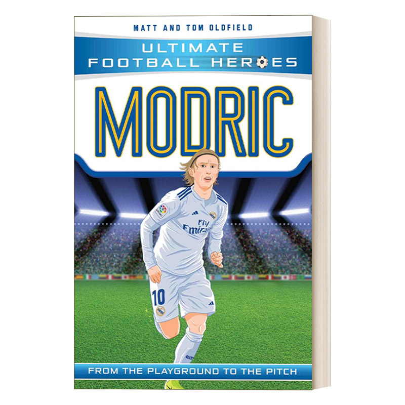 英文原版 Modric 超级足球明星人物传记 莫德里奇 Ultimate Football Heroes 英文版 进口英语原版书籍