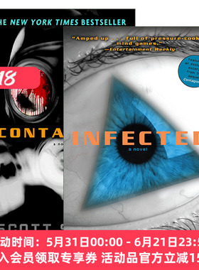 华研原版 英文原版 Infected 感染系列2册 科幻惊悚恐怖小说 Scott Sigler 感染 传染 英文版 进口英语原版书籍