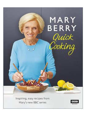 英文原版 Mary Berry’s Quick Cooking 玛丽.贝瑞的快速烹饪食谱 精装 英国烹饪女王Mary Berry 英文版 进口英语原版书籍