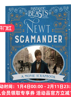 神奇动物在哪里 英文原版 Fantastic Beasts and Where to Find Them Newt Scamander 纽特·斯卡曼德 英文版 进口英语原版书籍