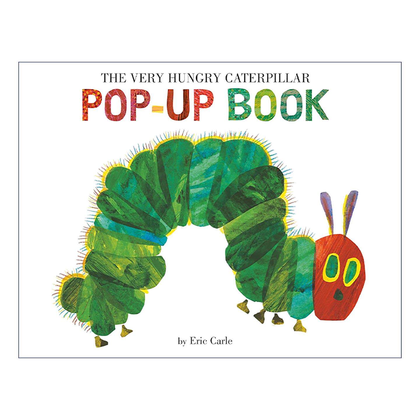 英文原版 The Very Hungry Caterpillar Pop-Up Book 好饿的毛毛虫 立体书 艾瑞·卡尔爷爷 儿童绘本 英文版 进口英语原版书籍
