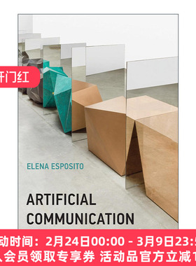 英文原版 Artificial Communication 人工沟通与法 算法如何生产社会智能 计算机 精装 Elena Esposito 英文版 进口英语原版书籍