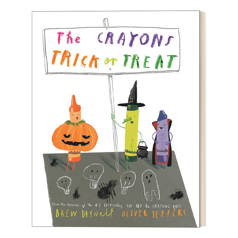 小蜡笔的万圣节 英文原版 The Crayons Trick or Treat 精装 英文版 进口英语原版书籍