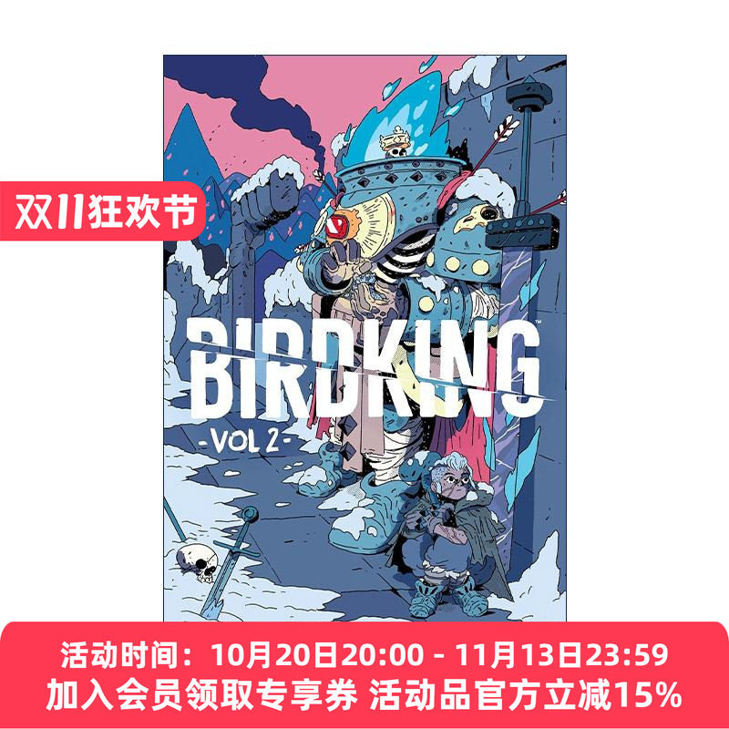 英文原版 Birdking Volume 2 鸟之王 卷二 黑马漫画 奇幻冒险 Daniel Freedman 英文版 进口英语原版书籍