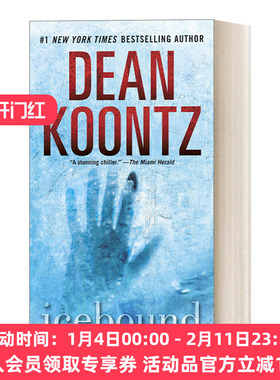 英文原版 Icebound 冰封 惊悚悬疑恐怖小说 Dean Koontz 英文版 进口英语原版书籍