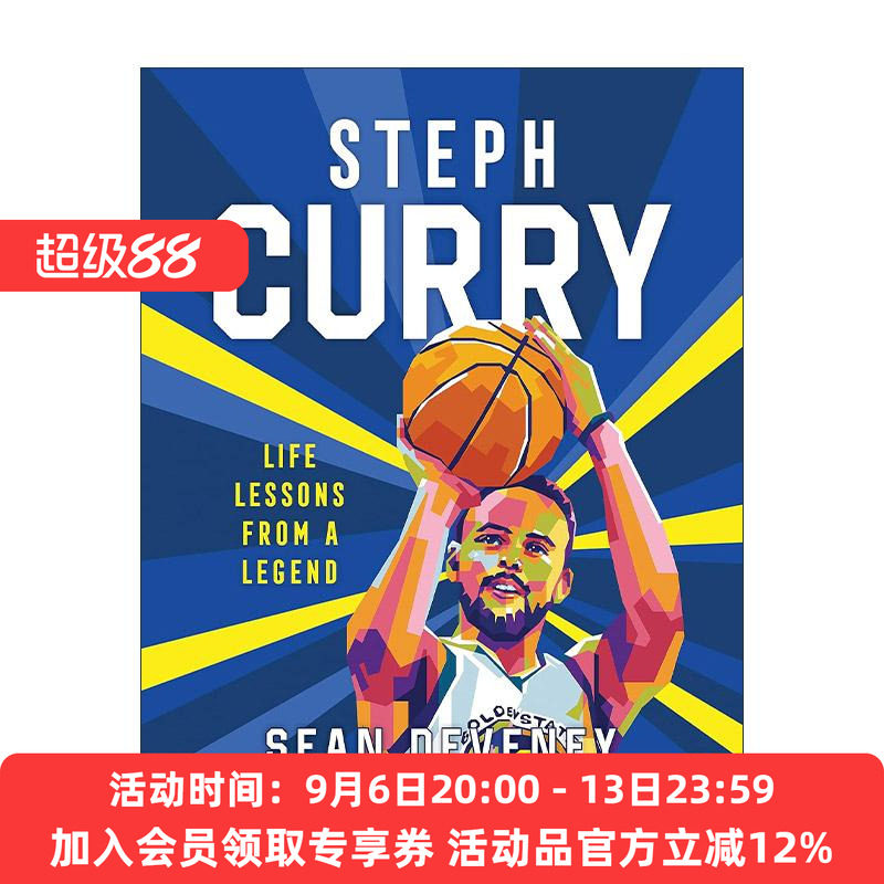 英文原版 Steph Curry 斯蒂芬·库里 传奇人物的人生教训 精装 英文版 进口英语原版书籍