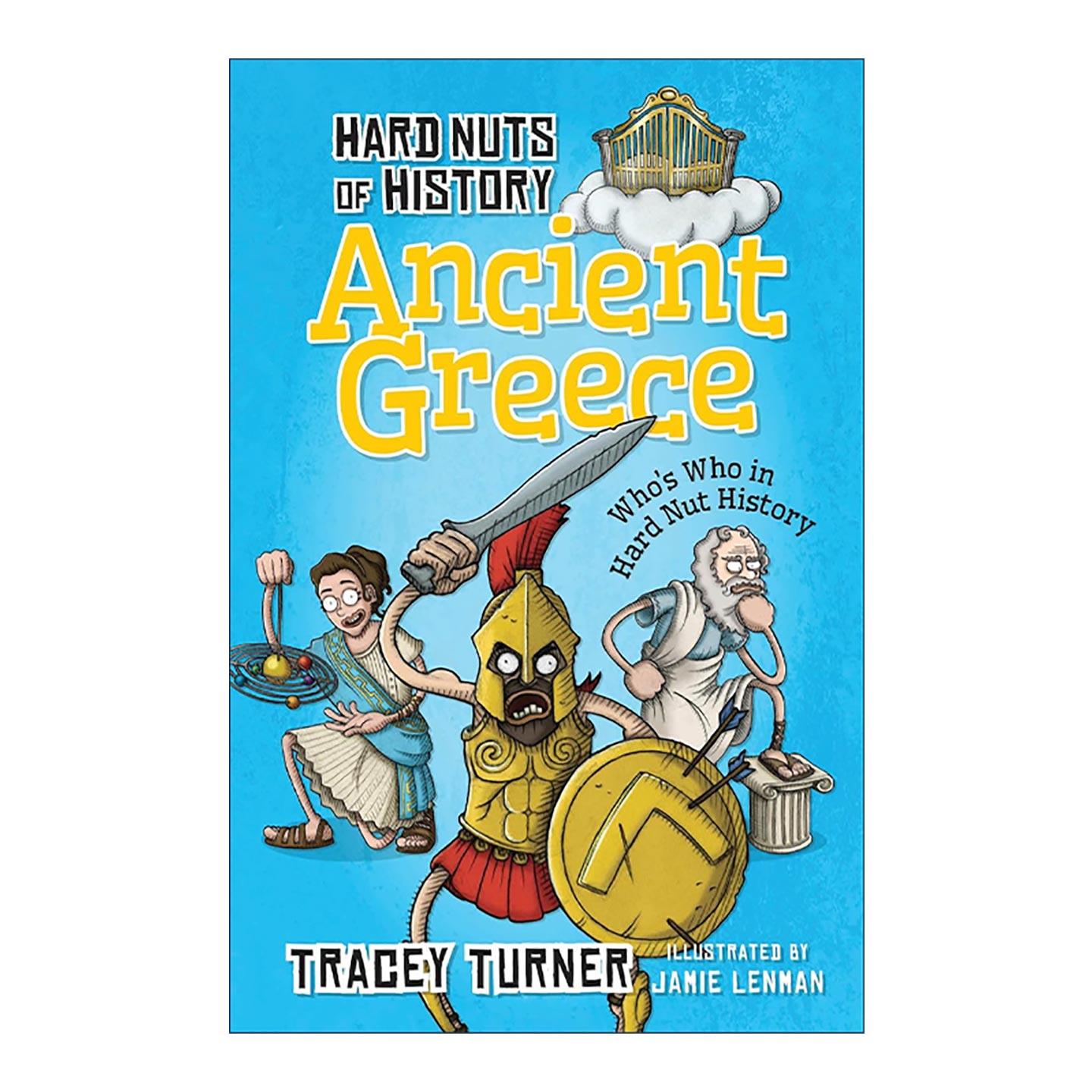 英文原版 Hard Nuts of History Ancient Greece 硬核历史系列 古希腊 全彩儿童历史百科章节书 英文版 进口英语原版书籍