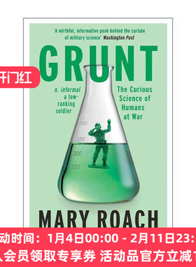 英文原版 Grunt 不为人知的敌人 科学家如何面对战争中的另类杀手 英文版 进口英语原版书籍