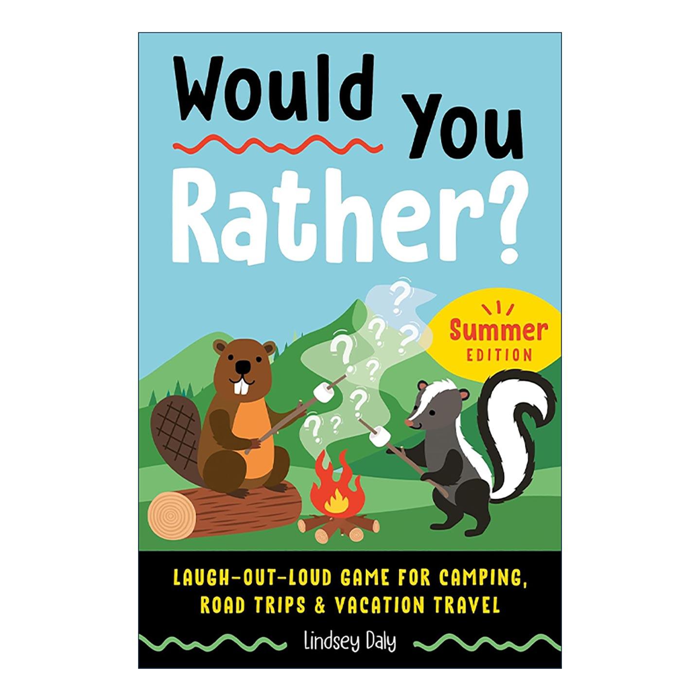 英文原版 Would You Rather Summer Edition 你愿意吗 夏季 儿童益智谜题游戏活动书 家庭亲子互动 英文版 进口英语原版书籍