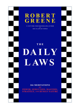 日常法则  英文原版 The Daily Laws 关于权力 诱惑 把控 战略和人性的366条沉思录 Robert Greene 精装 英文版 进口英语原版书籍