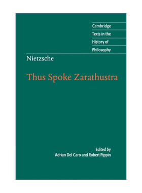 尼采 查拉图斯特拉如是说 英文原版 Nietzsche: Thus Spoke Zarathustra 剑桥哲学史文本系列 英文版 进口英语原版书籍