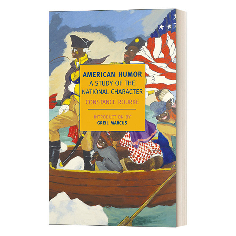 美国幽默 英文原版 American Humor A Study of the National Character 国民性研究 Constance Rourke 英文版 进口英语原版书籍