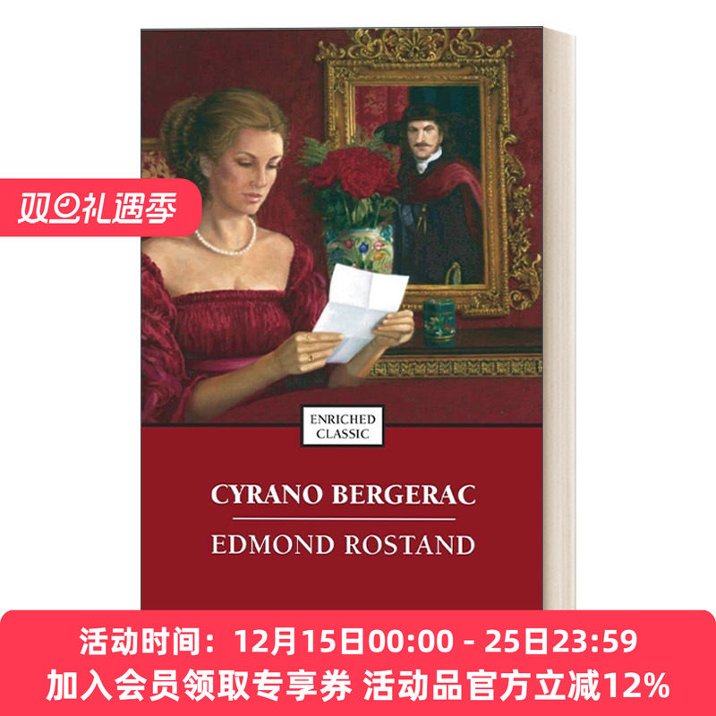 大鼻子情圣 五幕剧  英文原版 Cyrano de Bergerac  Enriched Classics系列 英文版 进口英语原版书籍
