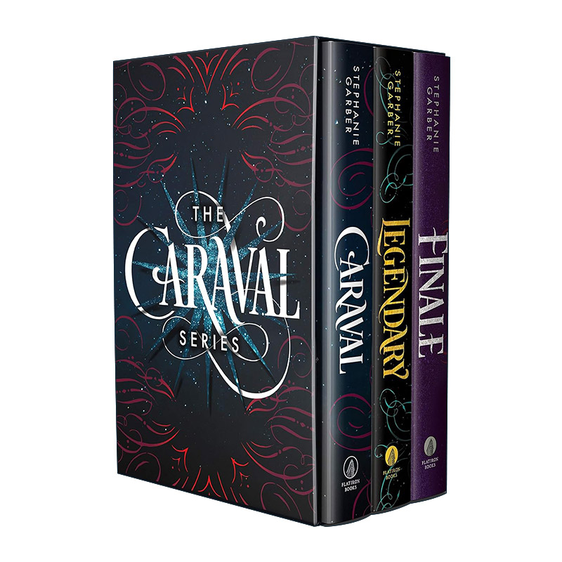 卡拉维尔帆船三部曲盒装 精装 英文原版 Caraval Paperback Boxed Set 斯蒂芬妮加伯 英文版 进口英语原版书籍