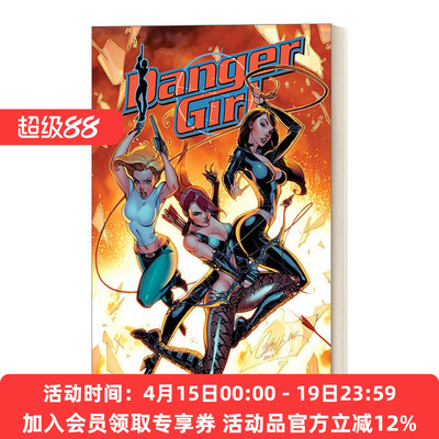 危险女孩 英文原版 Danger Girl Revolver 左轮手枪 IDW漫画 Andy Hartnell 英文版 进口英语原版书籍