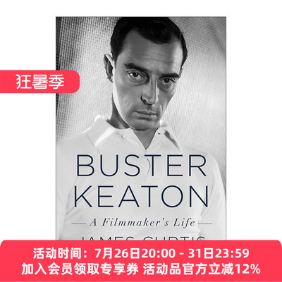 英文原版 Buster Keaton A Filmmaker's Life 巴斯特·基顿 电影制作人的一生 精装 电影导演传记小说 英文版 进口英语原版书籍