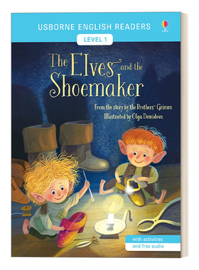 英文原版 English Readers Level 1 The Elves and the Shoemaker 分级阅读1 精灵与鞋匠 英文版 进口英语原版书籍