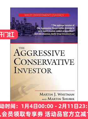 英文原版 The Aggressive Conservative Investor 攻守兼备 积极与保守的投资者 投资师Martin Whitman 英文版 进口英语原版书籍
