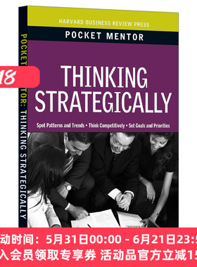 英文原版 策略性思维 商业管理 Thinking Strategically Pocket Mentor 哈佛商业评论 英文版 进口英语原版书籍