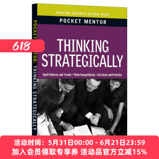 英文原版 策略性思维 商业管理 Thinking Strategically Pocket Mentor 哈佛商业评论 英文版 进口英语原版书籍