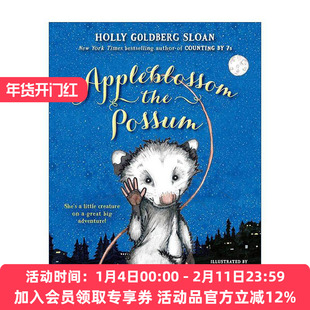 英文原版 Appleblossom the Possum 苹果花和怪物朋友 Counting by 7s作者 儿童冒险小说 英文版 进口英语原版书籍