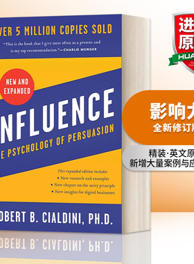 影响力 英文原版 Influence The Psychology of Persuasion 修订版 精装 英文版 进口英语原版书籍