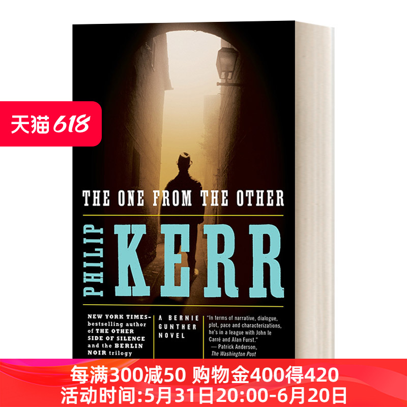 英文原版 The One from the Other A Bernie Gunther Novel 04私家侦探伯尼古特尔系列4另外一个历史惊悚侦探小说英文版进口书