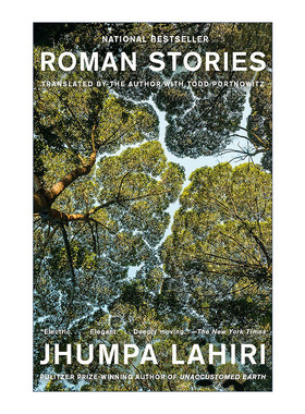 英文原版 Roman Stories 罗马故事 解说疾病的人作者 普利策奖得主Jhumpa Lahiri裘帕·拉希莉 英文版 进口英语原版书籍