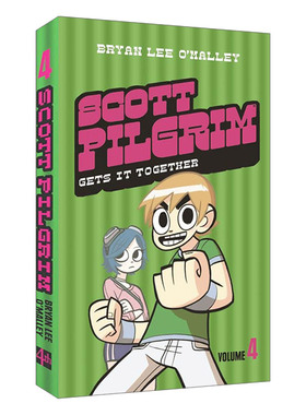 英文原版 Scott Pilgrim — Scott Pilgrim Gets It Together Volume 4 歪小子斯科特漫画第四卷 英文版 进口英语原版书籍