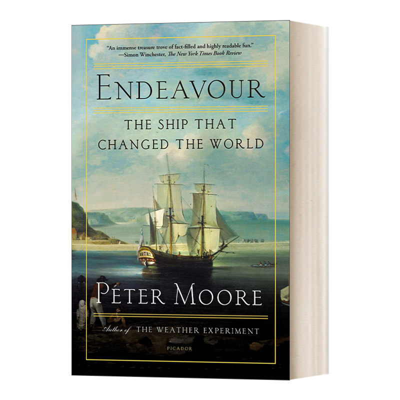 华研原版 英文原版 Endeavour The Ship That Changed the World 奋进号 改变世界的伟大航行 英文版 进口英语原版书籍