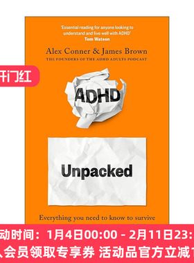 英文原版 ADHD Unpacked ADHD全解析 成年患者生存与发展指南 英文版 进口英语原版书籍