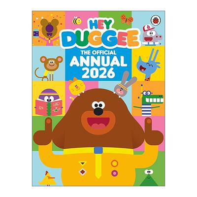 英文原版 Hey Duggee The Official Hey Duggee Annual 2026 嗨道格 2026年鉴 精装 英文版 进口英语原版书籍
