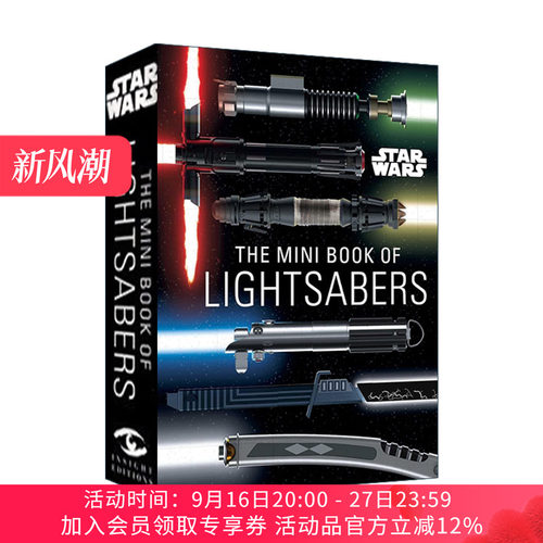 英文原版 Star Wars The Mini Book of Lightsabers 星球大战 光剑迷你书 精装 英文版 进口英语原版书籍