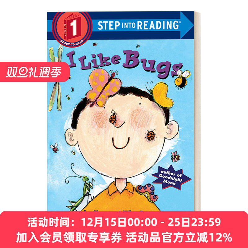 英文原版 Step into Reading 1 I Like Bugs 我喜欢虫子 英文版 进口英语原版书籍
