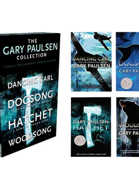 华研原版 盖瑞·柏森作品集 含手斧男孩、雪橇犬之歌 英文原版 The Gary Paulsen Collection 纽伯瑞奖小说 英文版 进口书