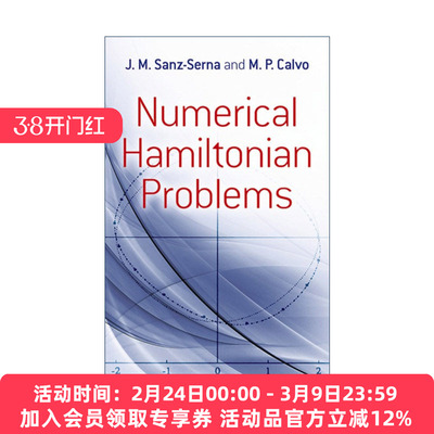 英文原版 Numerical Hamiltonian Problems 数值哈密尔顿问题 数学 J. M. Sanz-Serna 英文版 进口英语原版书籍