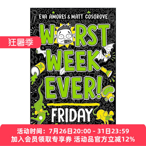 英文原版 Worst Week Ever Friday 糟糕的一周 星期五 英文版 进口英语原版书籍