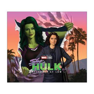 英文原版 Marvel Studios' She-Hulk Attorney At Law 漫威影业 女浩克 政法律师 绿巨人 影视艺术设定集漫画 精装收藏版 进口