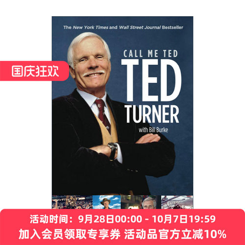 英文原版 Call Me Ted CNN创始人泰德·特纳自传 英文版 进口英语原版书籍