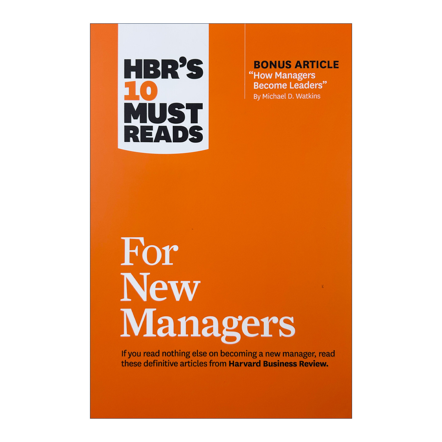 哈佛商业评论管理必读 新经理人 英文原版 HBR's 10 Must Reads for New Managers 企业管理 英文版进口原版英语书籍