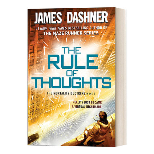 死亡教义系列2 思维法则 英文原版小说 The Rule of Thoughts 詹姆斯·达什纳 James Dashner英文版 进口英语原版书籍