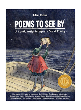 英文原版 Poems to See By 可欣赏的诗歌 一个漫画艺术家解读伟大的诗歌 Julian Peters 精装 英文版 进口英语原版书籍