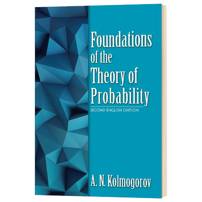 华研原版 概率论的基础 英文原版 Foundations of the Theory of Probability 柯尔莫哥洛夫 英文版进口原版英语书籍