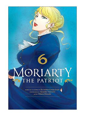 英文原版 Moriarty the Patriot. Vol. 6 忧国的莫里亚蒂 漫画卷六 英文版 进口英语原版书籍