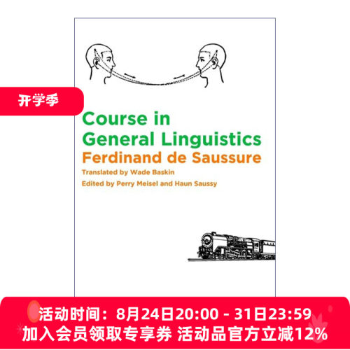 普通语言学教程  英文原版 Course in General Linguistics 现代语言学之父Ferdinand de Saussure索绪尔 英文版 进口英语原版书籍