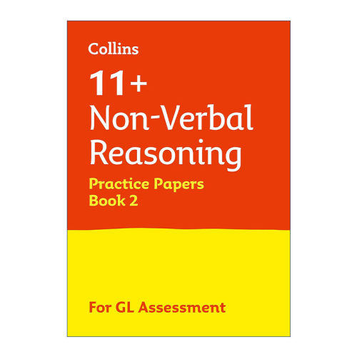英文原版 Collins 11+ Non-Verbal Reasoning Practice Papers Book 2 柯林斯英国小升初GL考试非文字推理练习册2 英文版 进口英语