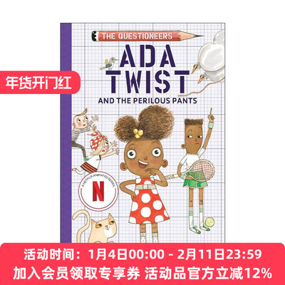 英文原版 Ada Twist and the Perilous Pants The Questioneers Book 02 梦想行动派系列02 艾达与危险的裤子 STEAM教育 英文版