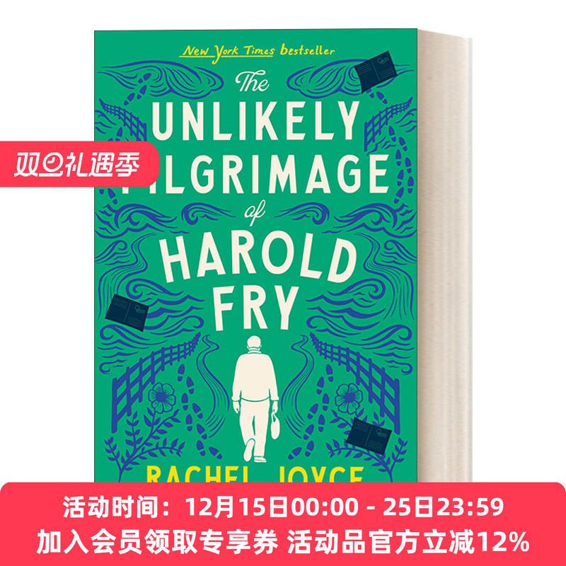 英文原版 The Unlikely Pilgrimage of Harold Fry 一个人的朝圣 Rachel Joyce 英文版 进口英语原版书籍