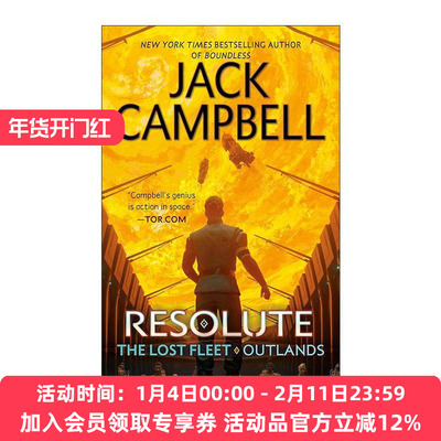 英文原版 Resolute The Lost Fleet Outlands 02 迷失的舰队 外域系列2 坚决 科幻小说 杰克·坎贝尔 英文版 进口英语原版书籍